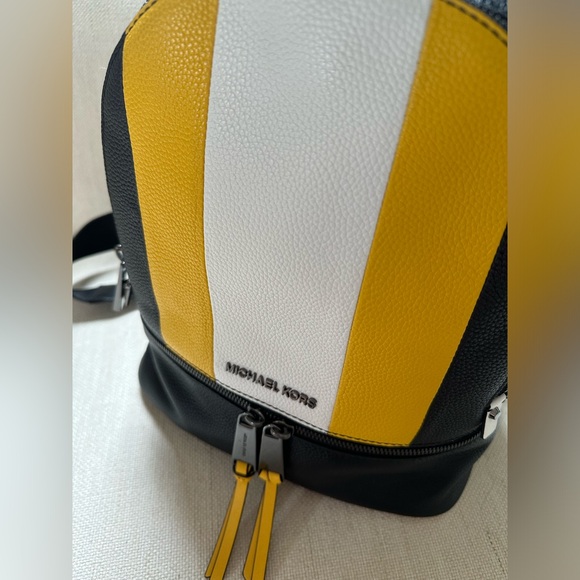 Michael Kors Rhea Backpack in Sunflower - Picture 4 of 8